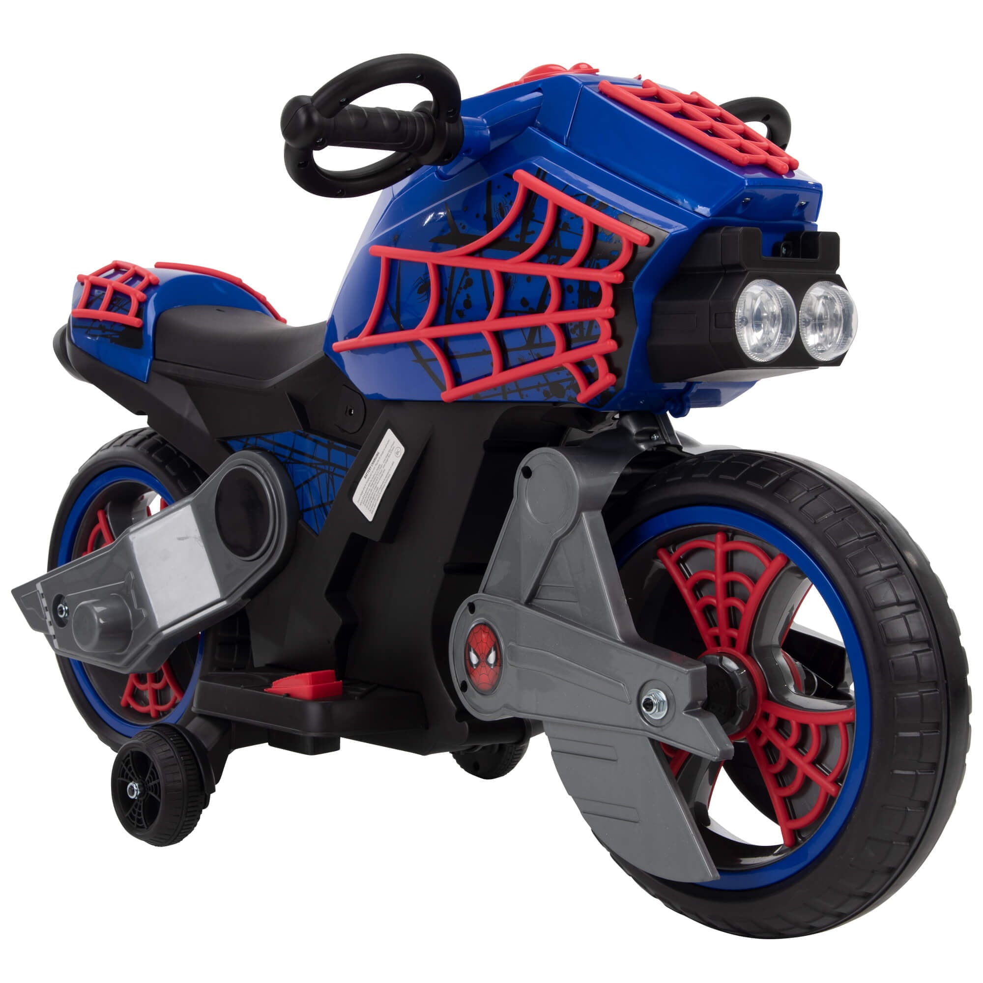 Marvel Spider-Man 6V Battery Powered Motorcycle Ride-on Toy for Boys, by Huffy