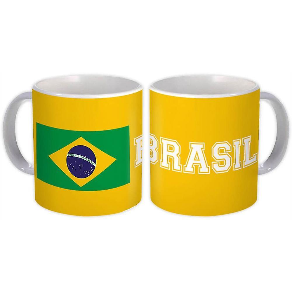 Gift Mug: Brasil Flag Brazil