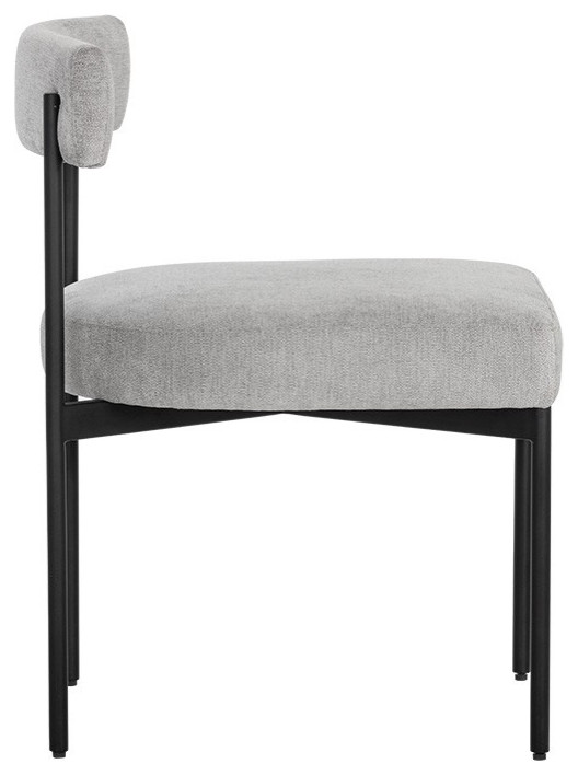 Seneca Dining Chair  Black  Polo Club Stone  Set of 2   Transitional   Dining Chairs   by Sunpan Modern Home  Houzz