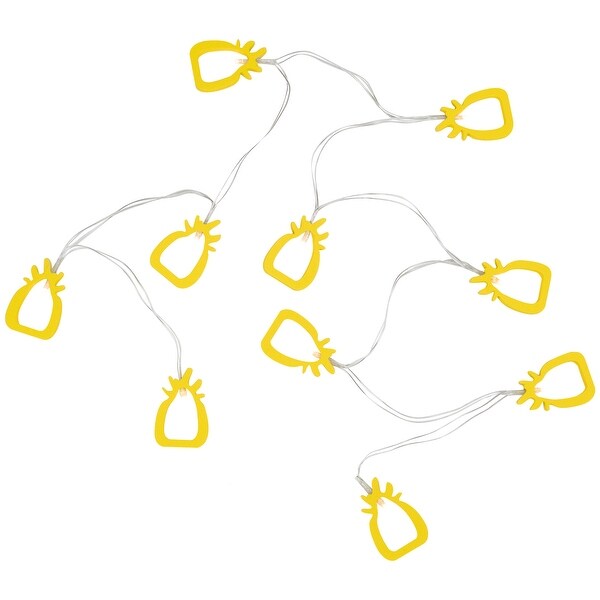 10Count LED Pineapple Fairy Lights