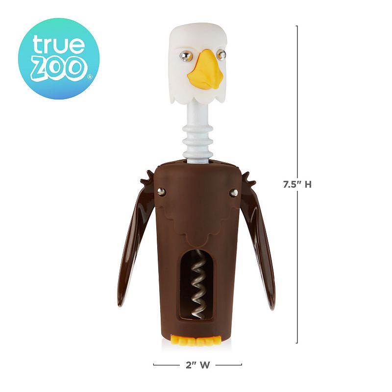 Truezoo Bald Eagle Winged Corkscrew