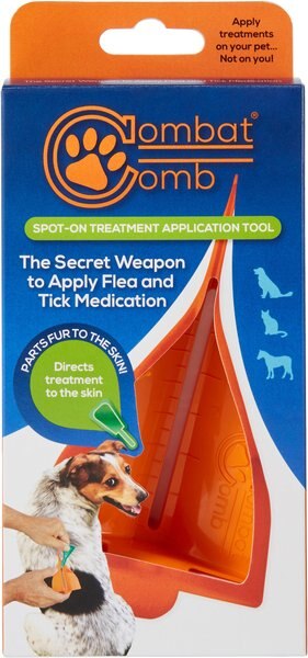 Combat Comb Flea Comb for Dogs， Cats and Horses