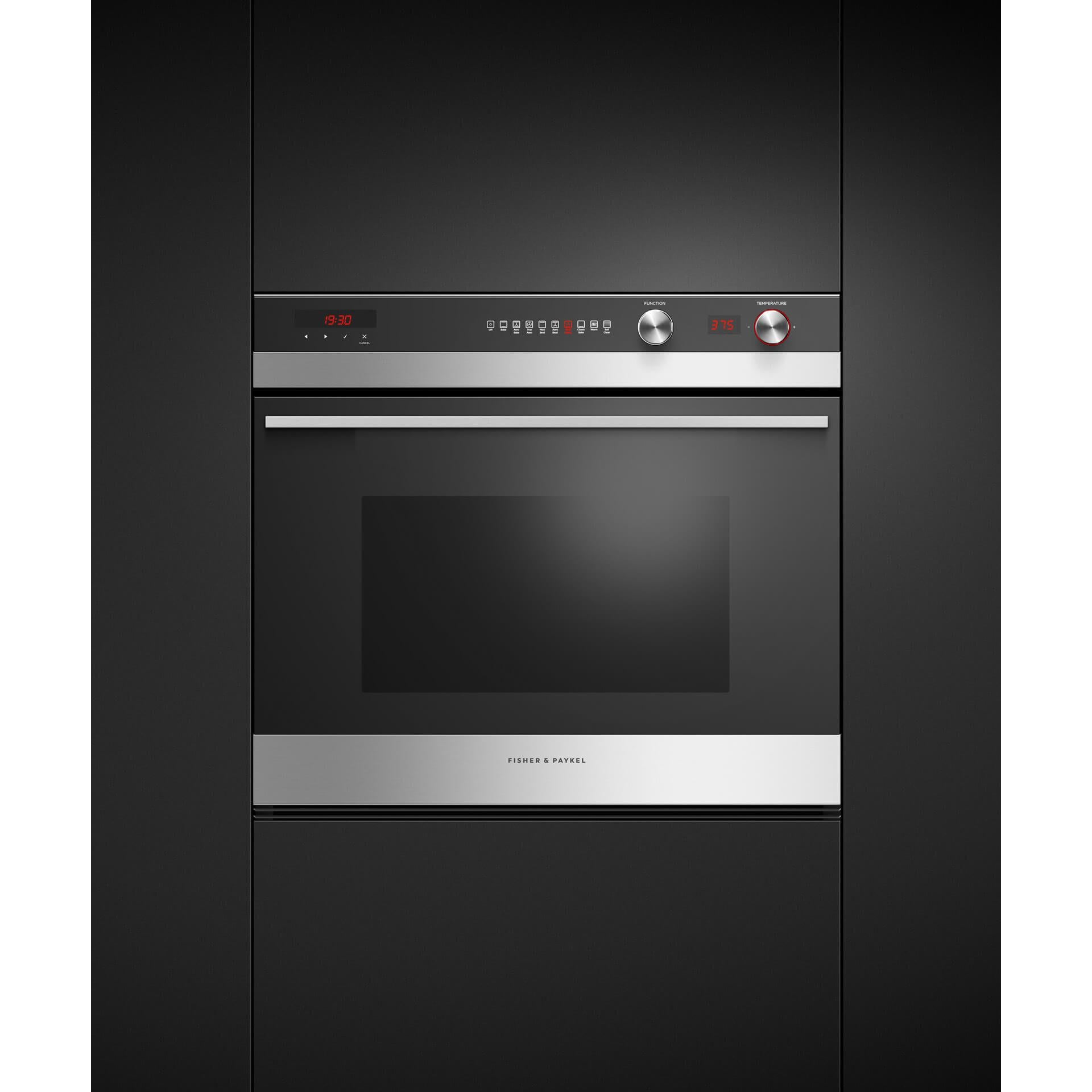 Fisher & Paykel 30-inch, 4.1 cu. ft. Built-in Single Wall Oven with AeroTech? Technology OB30SCEPX3 N