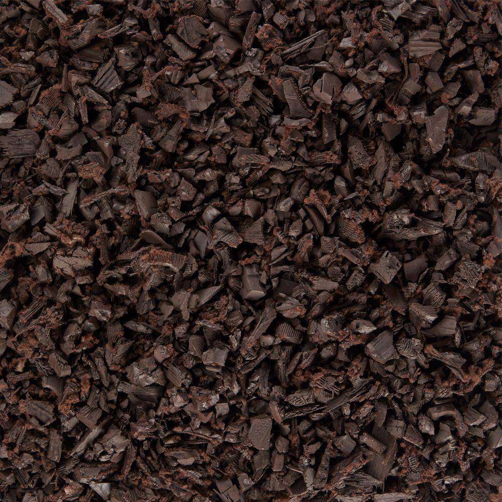 Vigoro 0.8 cu. ft. Brown Bagged Recycled Rubber Mulch HDVMBMN8CB