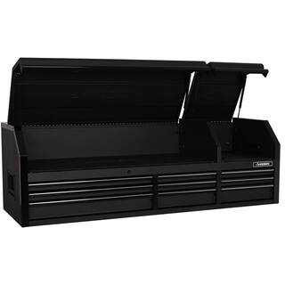 Husky 72 in. W x 23 in. D Heavy Duty 9-Drawer Top Tool Chest in Matte Black H72CH9HD