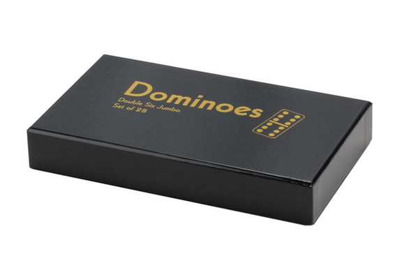 CHH 2311 Double 6 Ivory Jumbo Dominoes