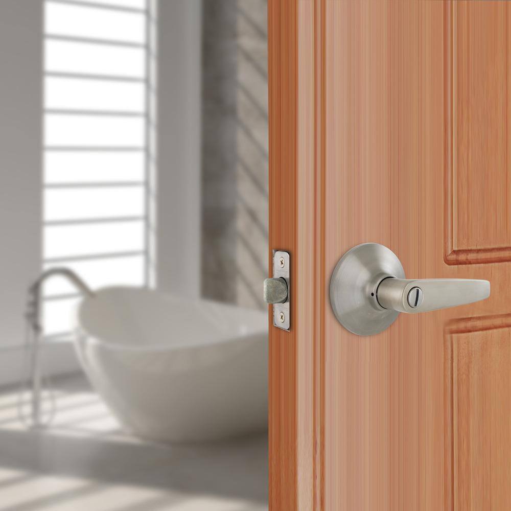 Defiant Olympic Stainess Steel BedBath Privacy Door Handle LG601B