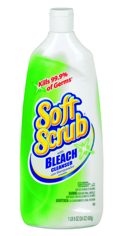 SOFT SCRUB W/BLEACH 24OZ