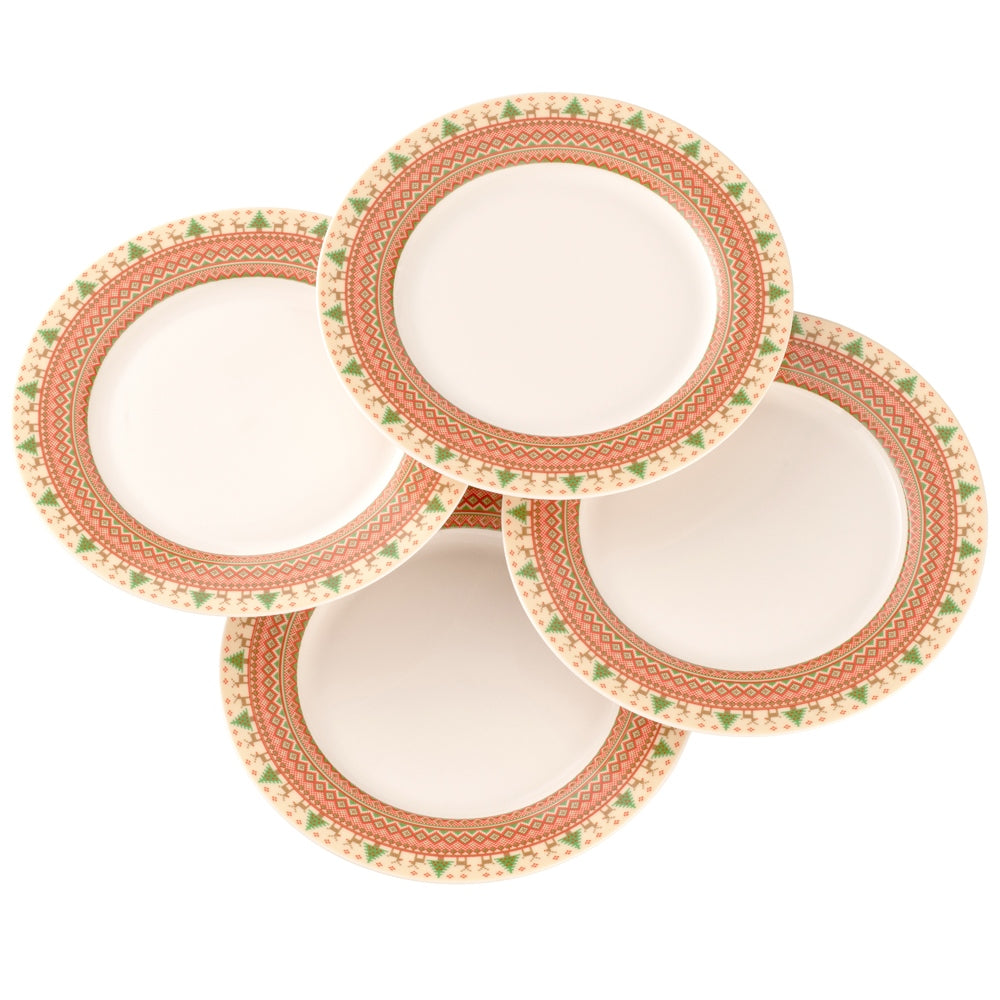 Aynsley Christmas Jumper Tea/Dessert Plates Set of 4