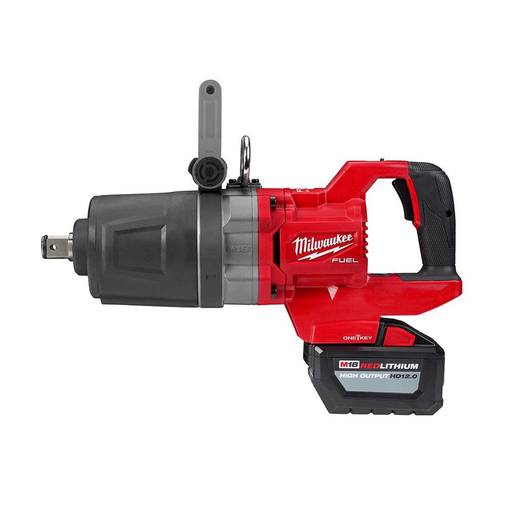 MW M18 FUEL 1 in. D-Handle High Torque Impact Wrench with ONE-KEY Kit 2868-22HD from MW