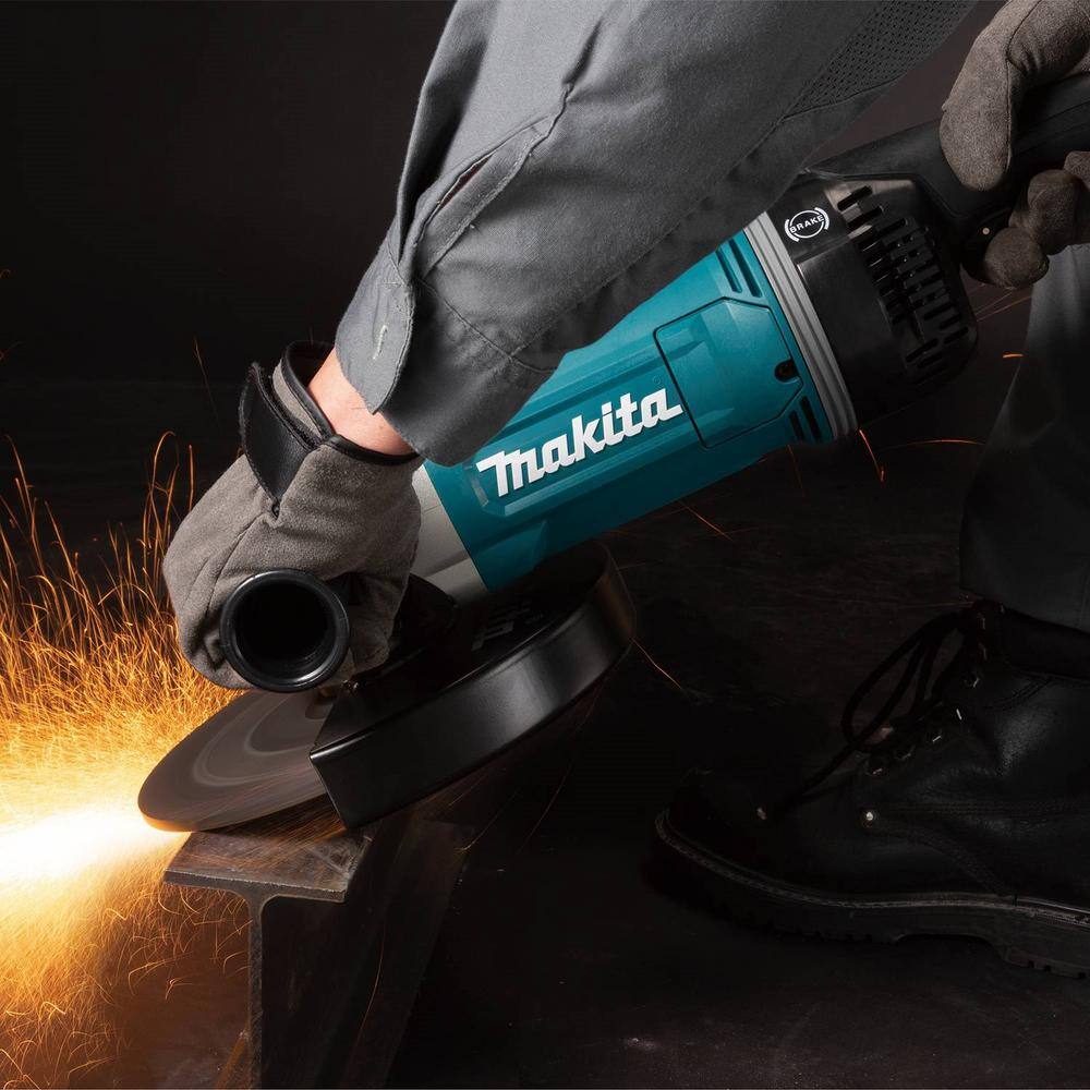 Makita Corded 9 in. Angle Grinder with AFT and Brake GA9070X1