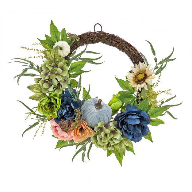 Floral Artificial Harvest Wreath National Tree Company