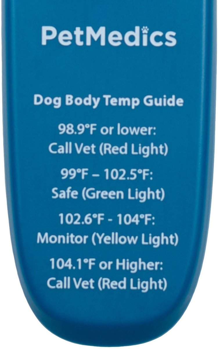 PetMedics Non-Contact Dog Thermometer， Blue