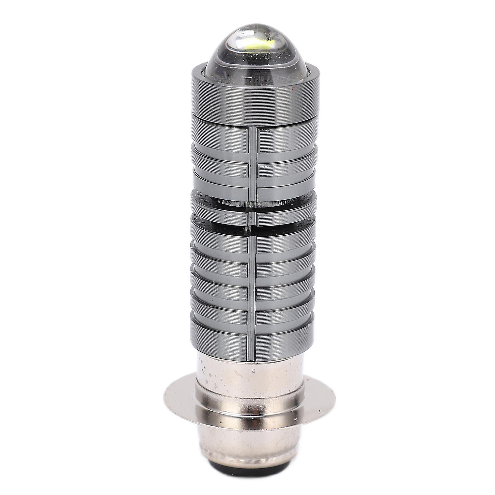 12v 20w Led Motorcycle Headlight Bulb Ip68 Waterproof Pc Lens Aluminum Alloy Shockproof For Atvwhite Light