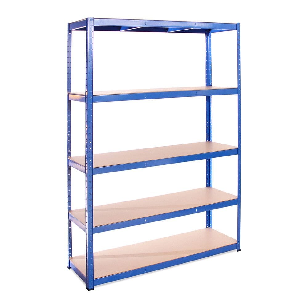 5 Tier Boltless Shelving Unit (set of 2) Plus Workbench