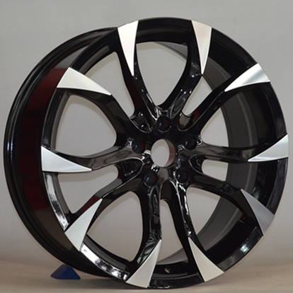 Aftermarket  Black Machined Face Passenger Car Wheels 18~22 inch 5x114/120 oy Rims Fashion