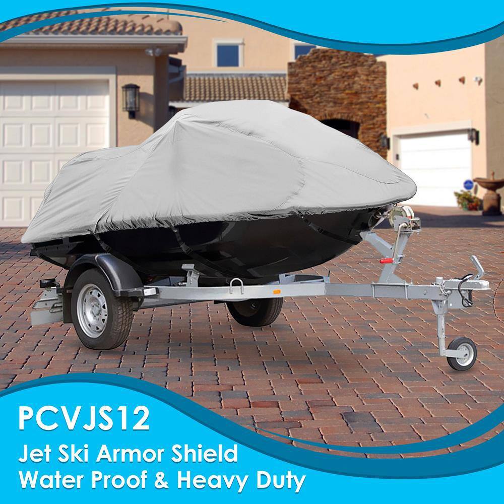 Pyle Universal TrailerStorage Cover for Jetski (118 in. to 126 in.) PCVJS12