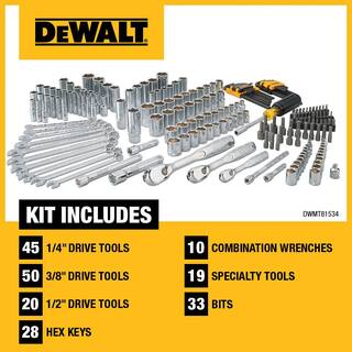 DW Mechanics Tool Set (205-Piece) DWMT81534