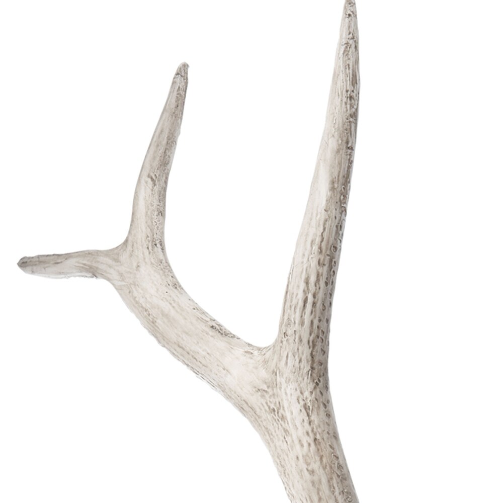Elk Home Weathered Resin White Ornamental Accessory