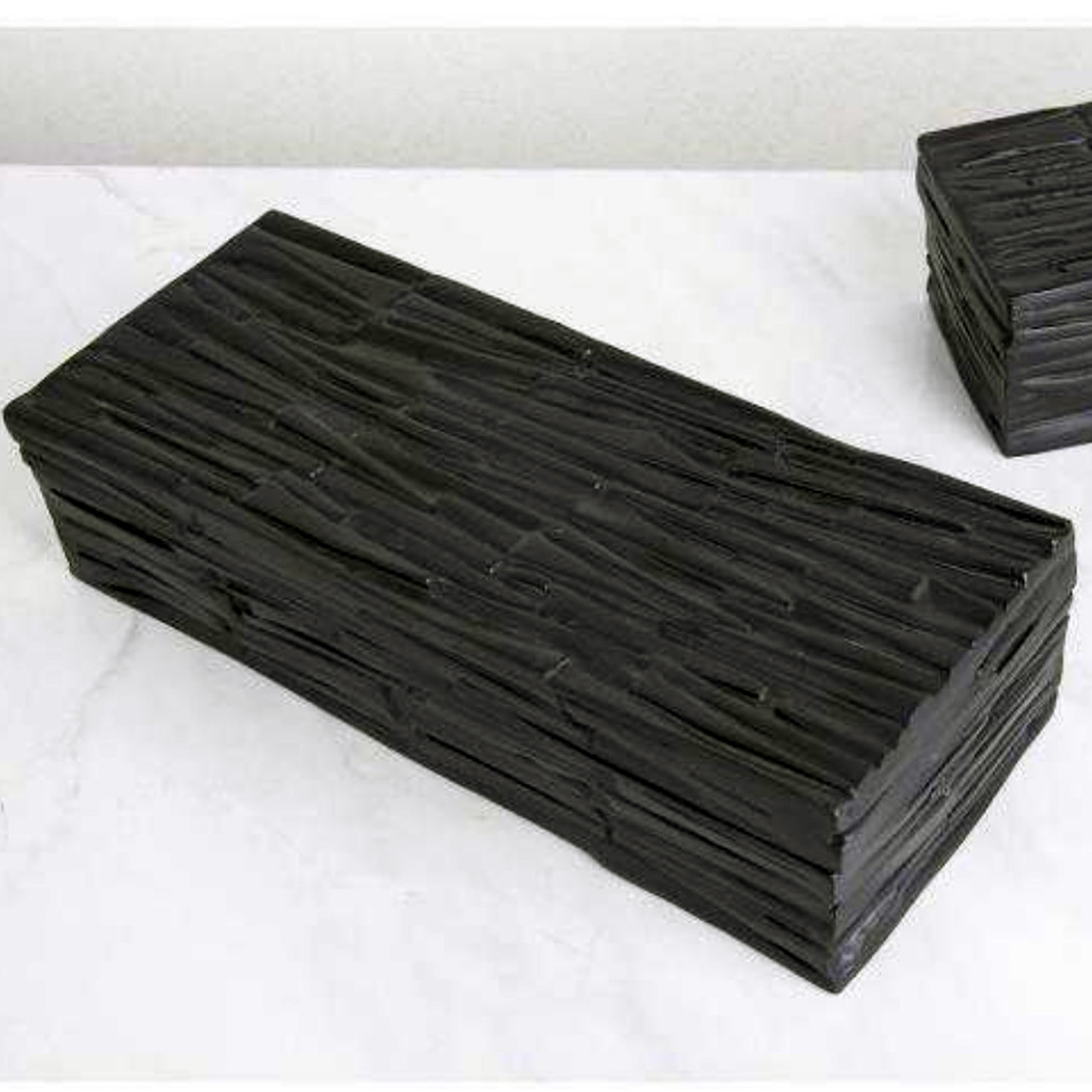 Black Resin Decorative Box-A Fc-Sz2023A