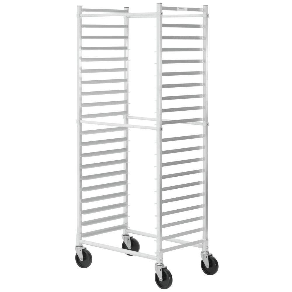 Central Exclusive Aluminum 20 Pan Side Load Bun Pan Rack - 28