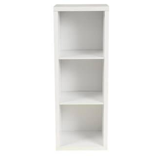 ClosetMaid 44 in. H x 16 in. W x 14 in. D White Wood Look 3-Cube Storage Organizer 1107