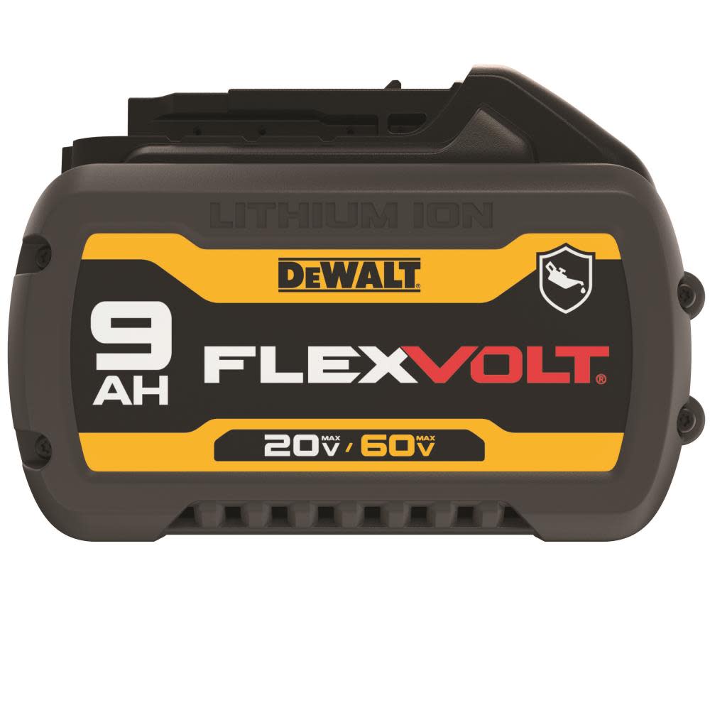 DEWALT FLEXVOLT 20V/60V MAX* Oil Resistant 9.0Ah Battery ;