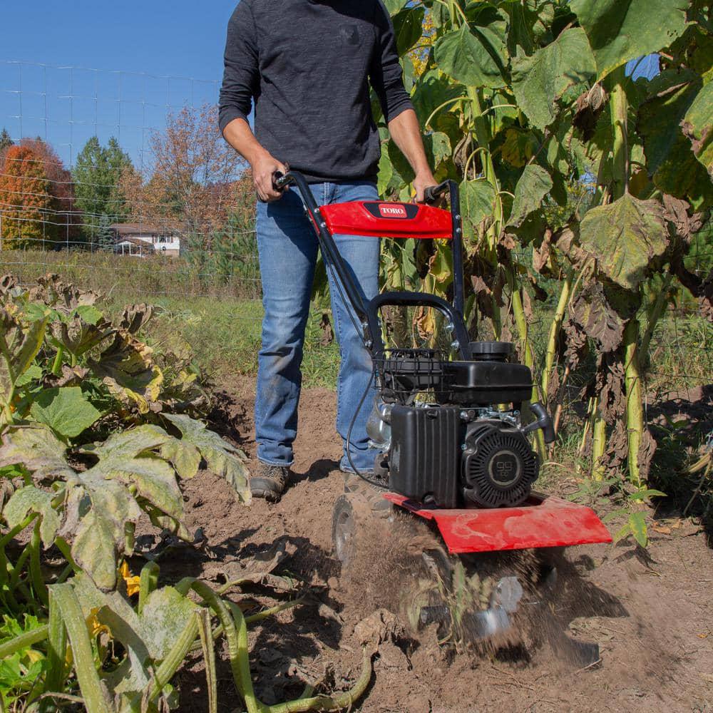 Toro 21 in Max Tilling Width 99 cc 2in1 Tiller Cultivator with 4Cycle Engine