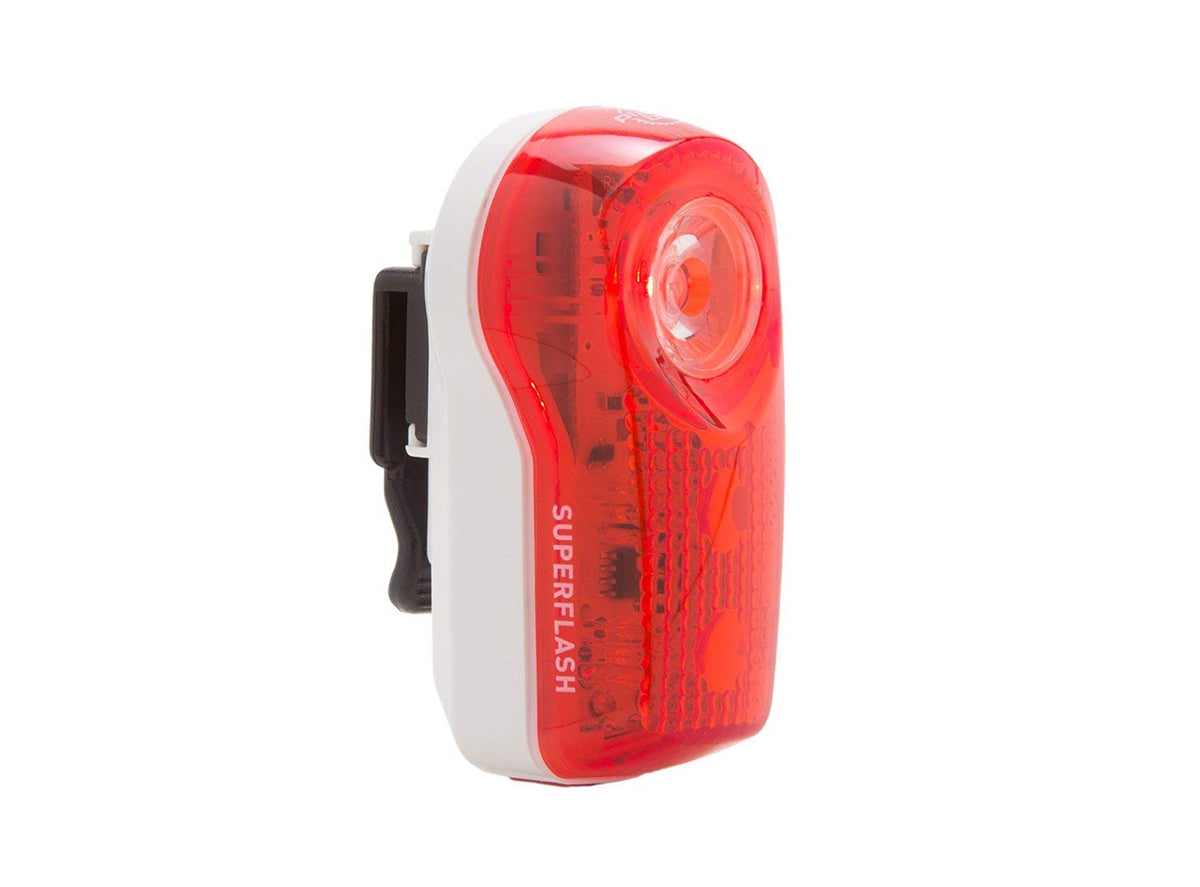 Planet bike Super Flash LED Rear Light - Red-White