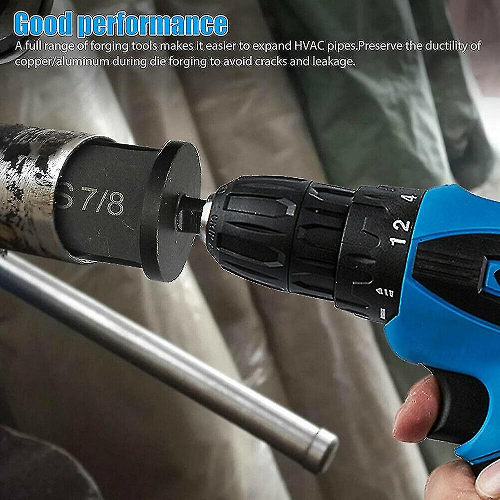 Hex Handle Air Conditioner Copper Pipe Swaging Tool， Swaging Tool Drill Bit Set Tube Flaring Tool E