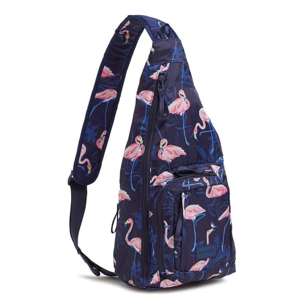 Vera Bradley  Sling Backpack in Flamingo Party