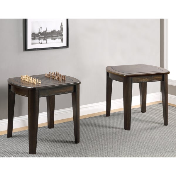 Darlington Game End Table with Chessboard by Greyson Living