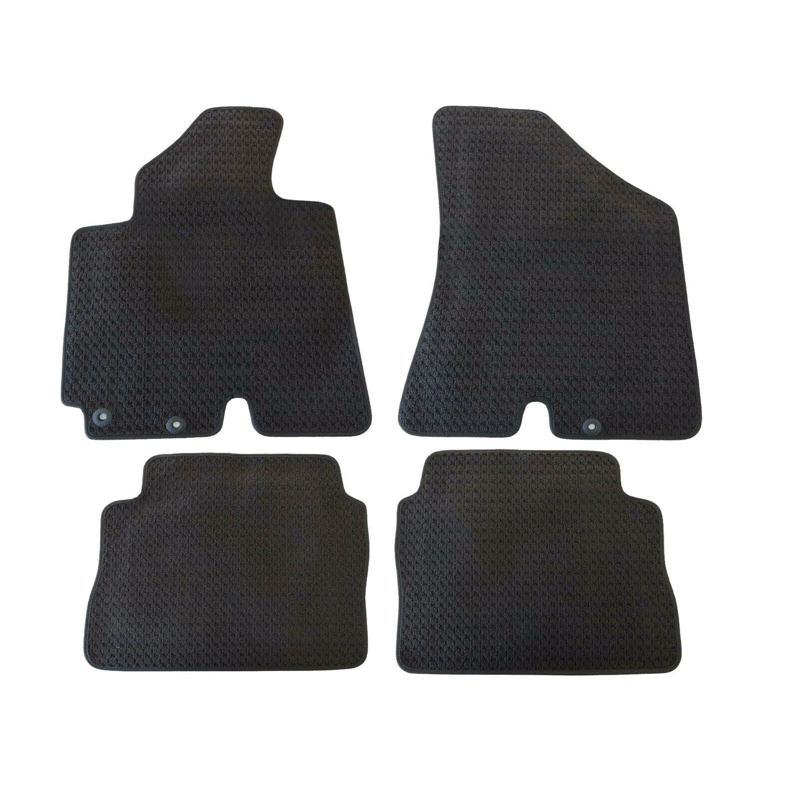 Black Floor Mats for  Hyundai Santa Fe 2007-2012