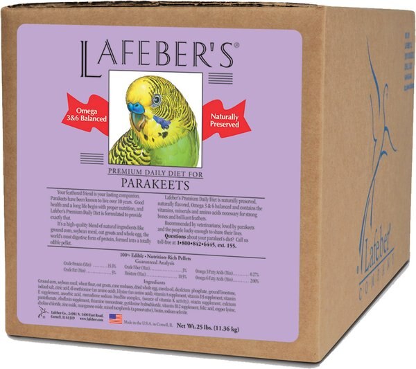 Lafeber Premium Daily Diet Parakeet Bird Food