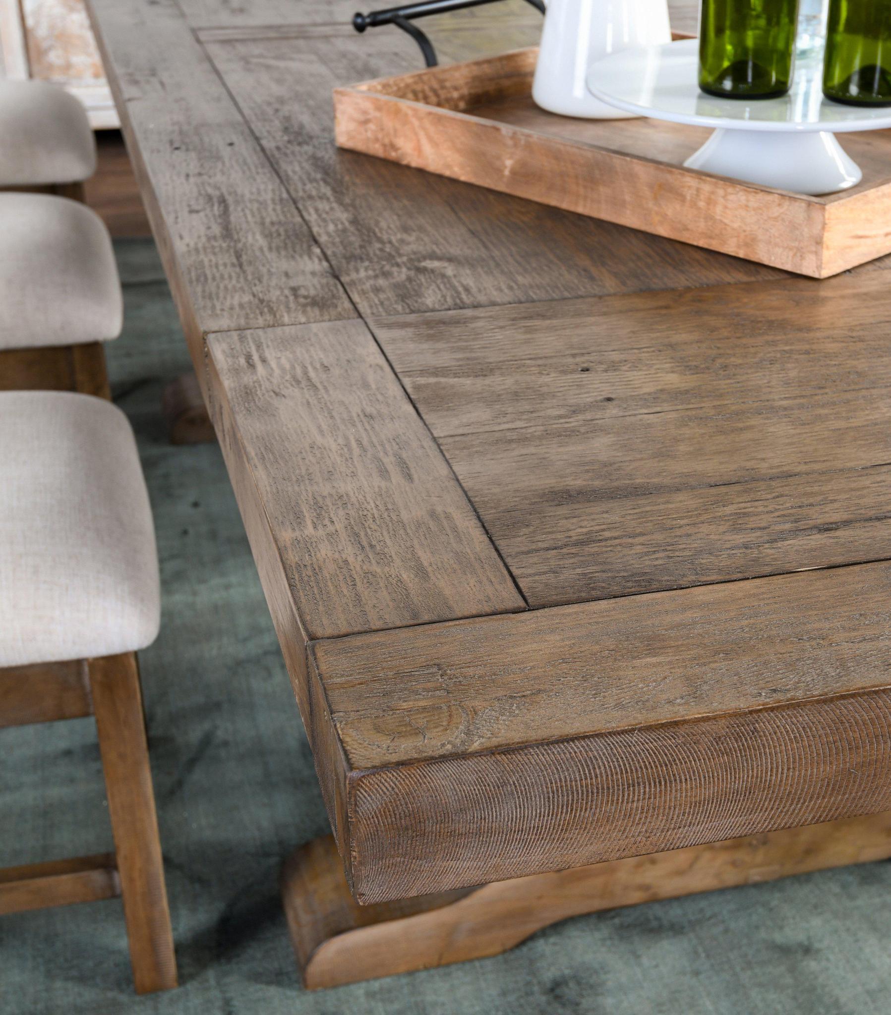 Caleb Reclaimed Extension (84-114) Dining Table