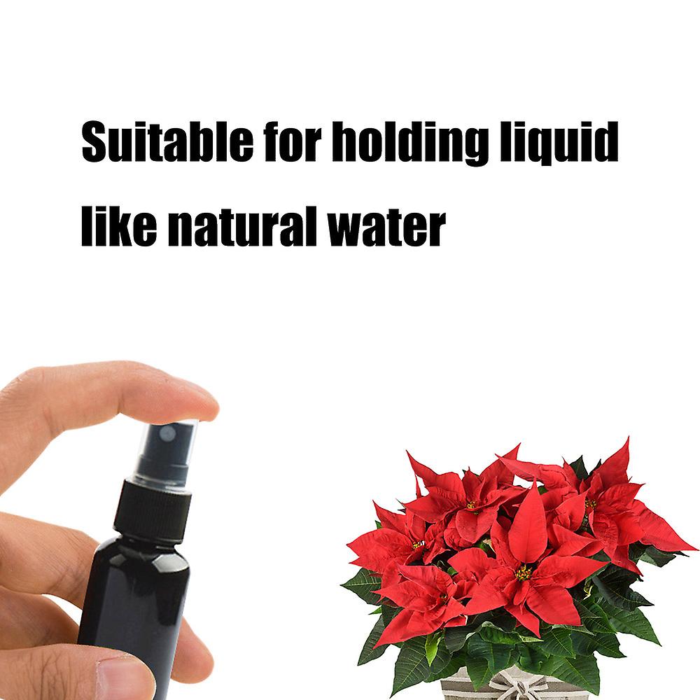 4 Portable Repackaging Small Bottle Detachable Transparent Bottle Cap Lastics Spray Bottle