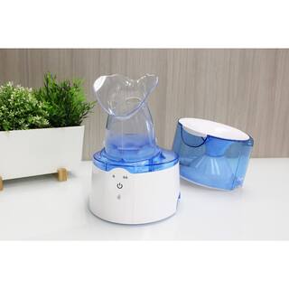 Crane 0.5 Gal. 2-in-1 Warm Mist Humidifier  Personal Steam Inhaler for Small to Medium Rooms up to 250 sq. ft. EE-5202