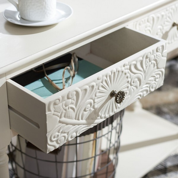 Josie 2 Drawer Console Table   Traditional   Console Tables   by Safavieh  Houzz