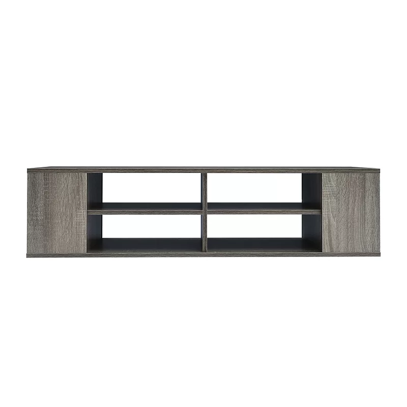 Wall Mounted Media Console， Floating TV Stand Component Shelf