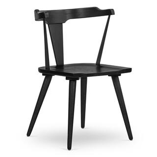 Poly and Bark Enzo Dining Chair in Black DI-A1071-BLK