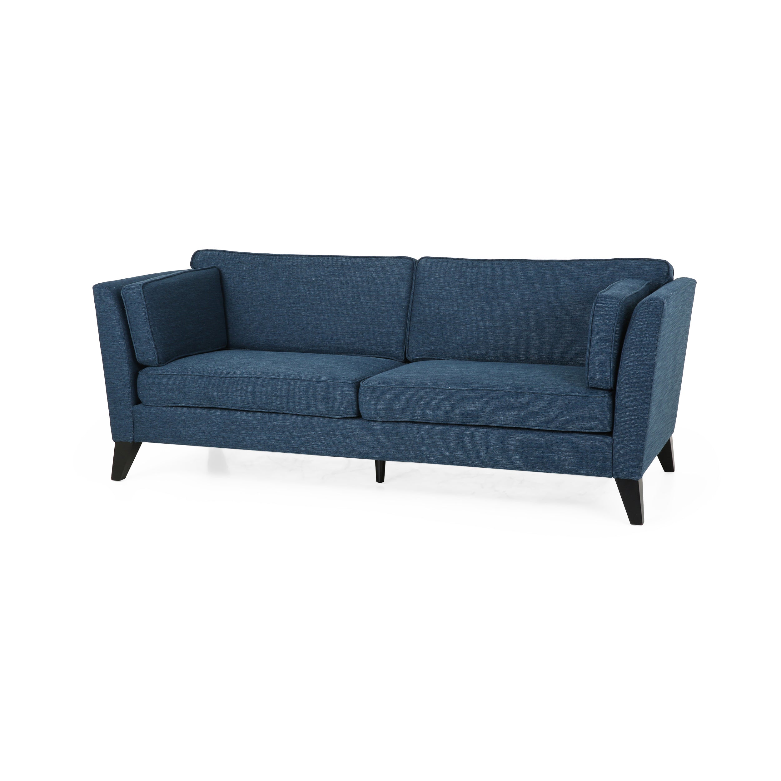 Sabirin Contemporary 3 Seater Fabric Sofa