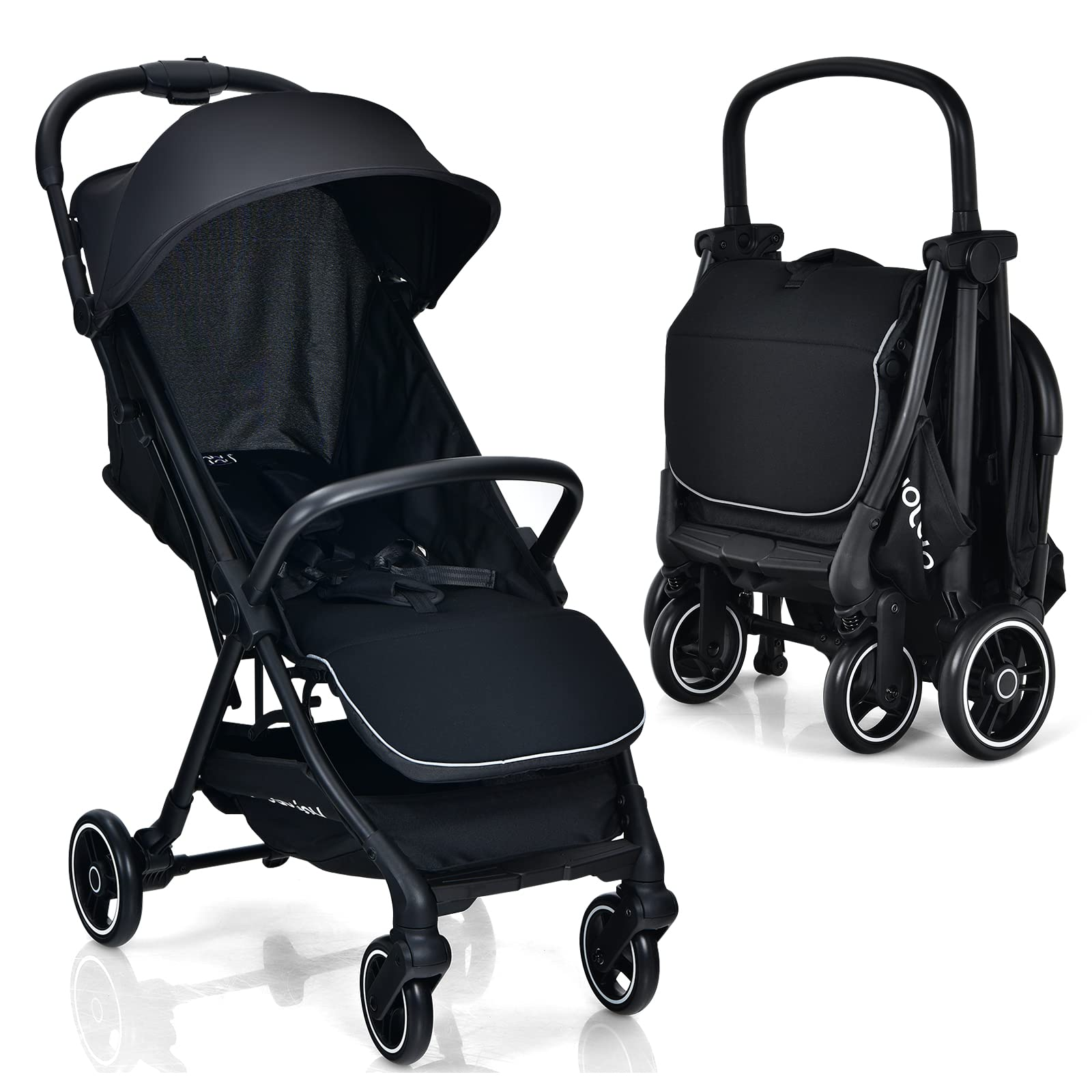 BABY JOY Lightweight Baby Stroller, Compact Travel Stroller