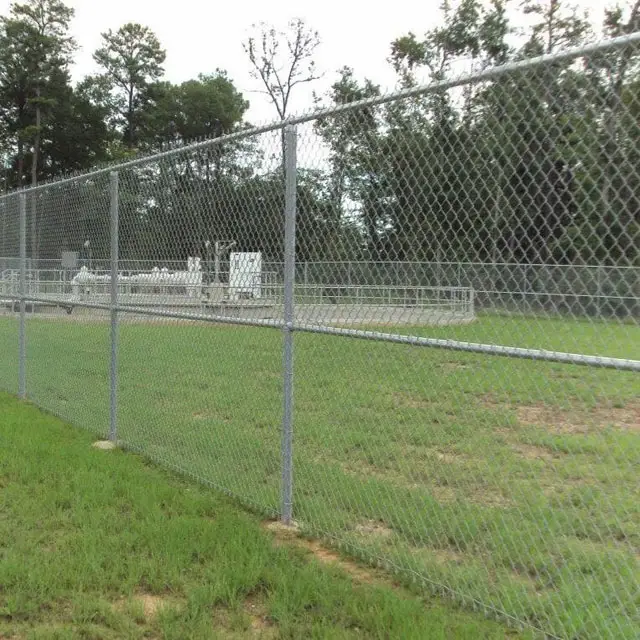 Direct factory wholesale 5ft height Galvanized Residential Chain Link Fencing Supplies