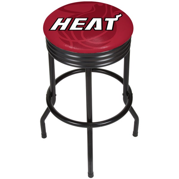 NBA Black Ribbed Bar Stool - Fade