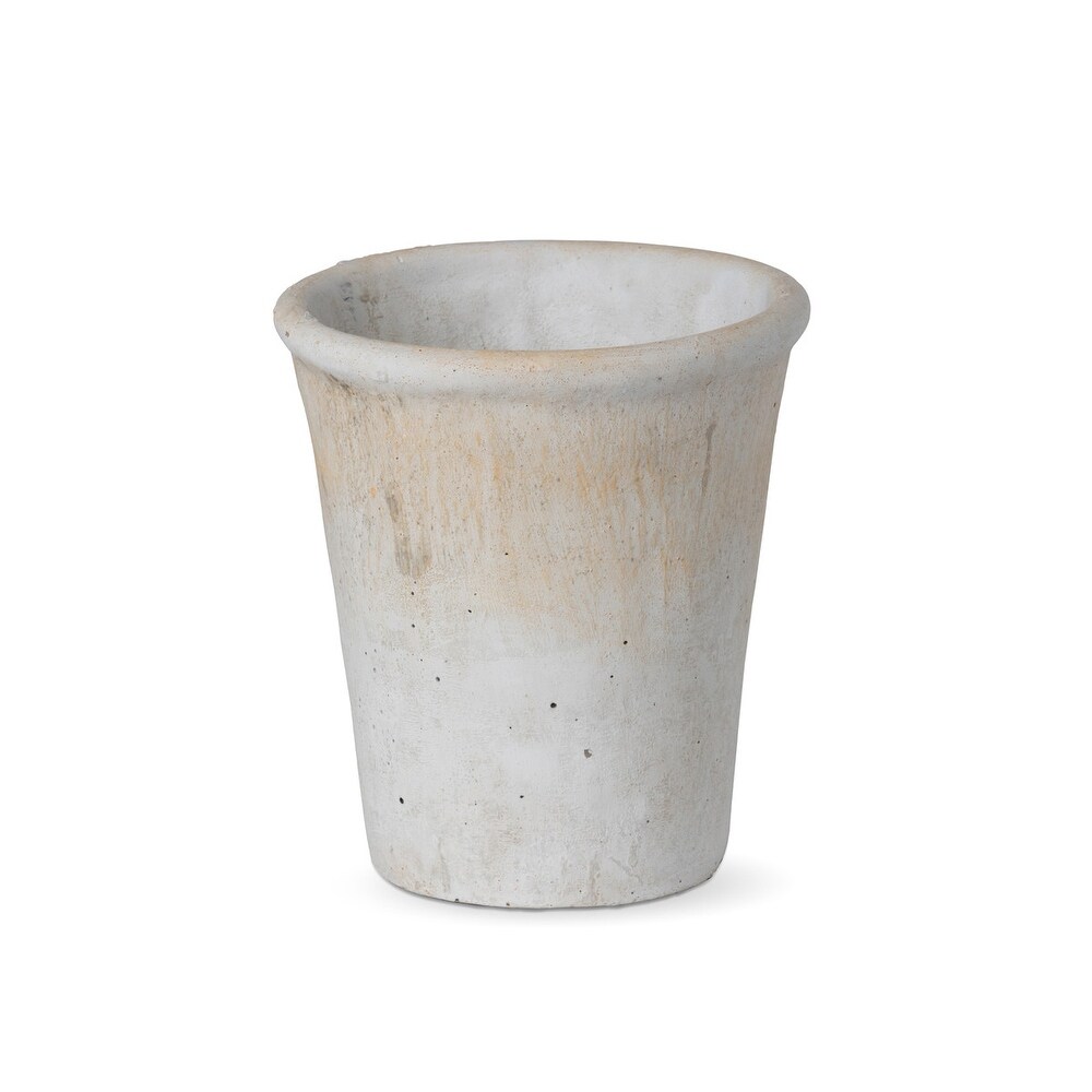 Distressed Concrete Pot