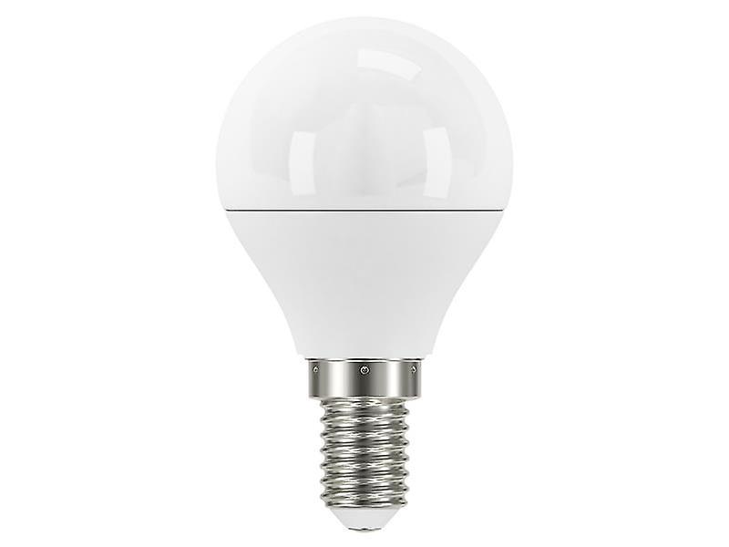 Energizer® LED SES (E14) Opal Golf Non-Dimmable Bulb， Warm White 470 lm 5.9W