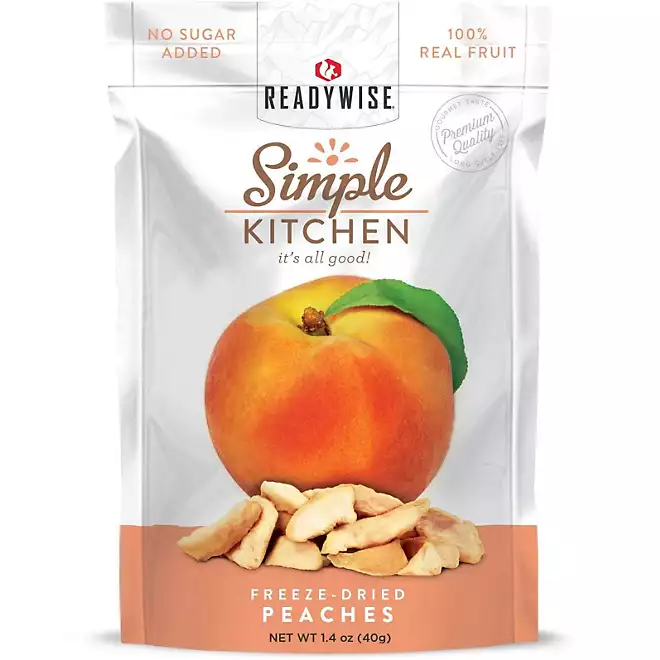 Wise Company Simple Kitchen Freeze-Dried Peaches