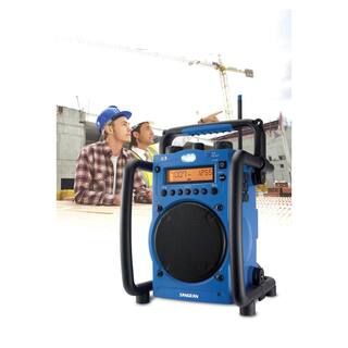 Sangean AMFM Ultra Rugged Digital Tuning Radio in Blue U3