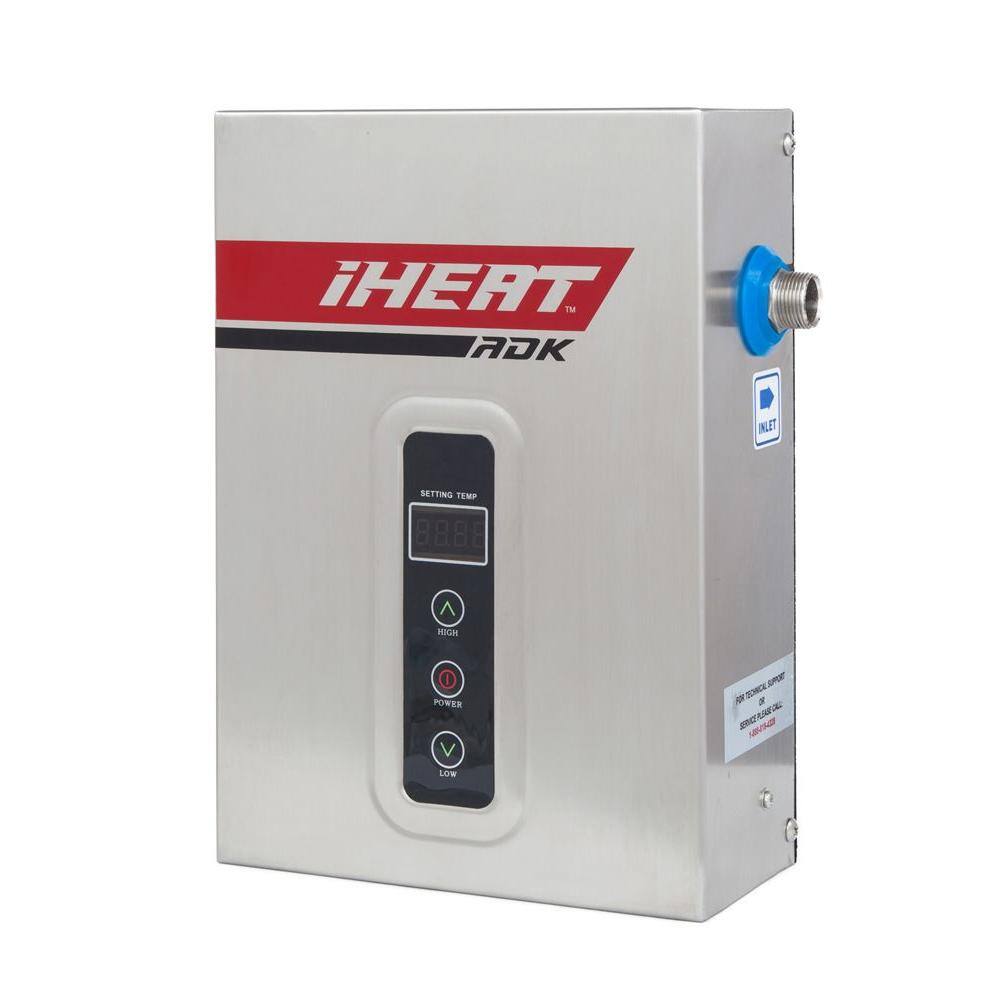 IHeat 9 kW Real-Time Modulating 2 GPM Electric Tankless Water Heater S-9