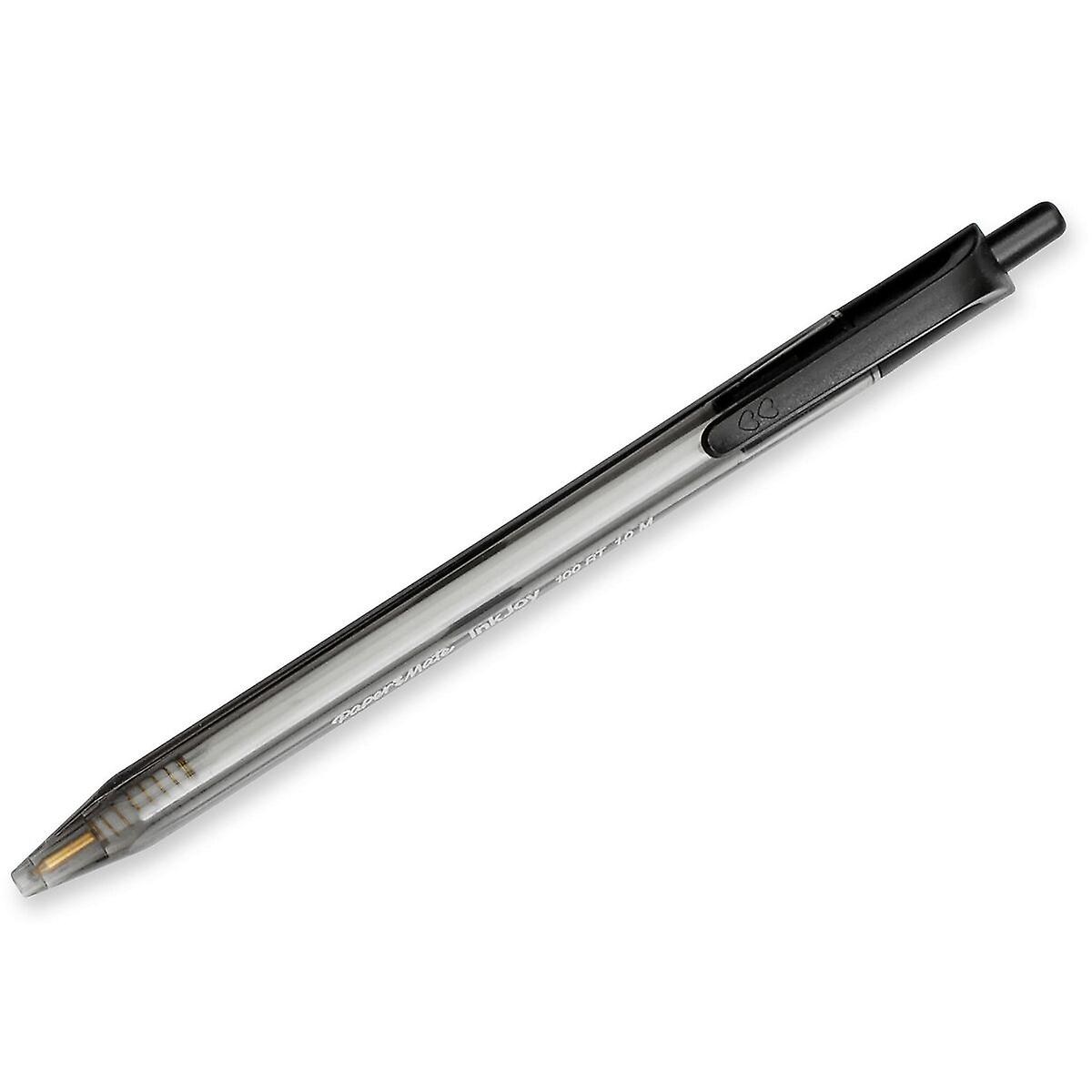 Pen Paper Mate Inkjoy 100 Retractable Black 100 Units